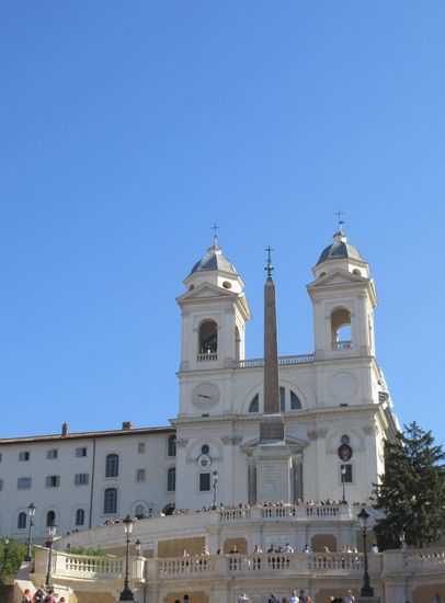 Trinità dei Monti mit Obelisk