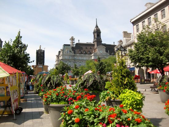 Place Jacques Cartier und City Hall