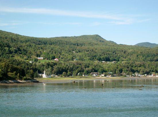 Blick auf St. Joseph-de-la-Rive