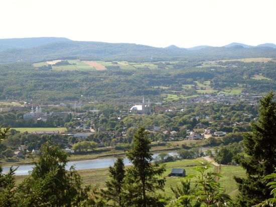 Blick auf Baie Saint Paul