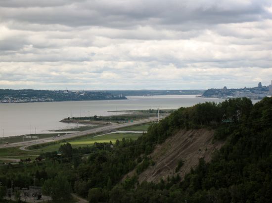 Blick auf den St. Lorenzstrom
