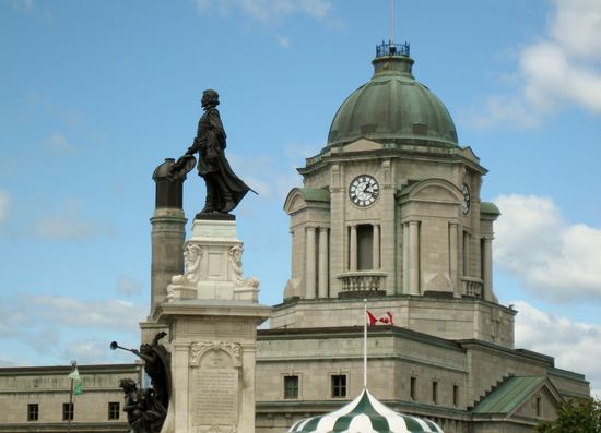 Denkmal Samuel de Champlain