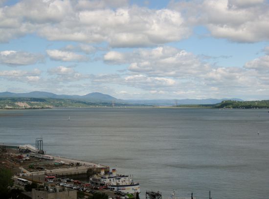 Blick auf den St. Lorenzstrom