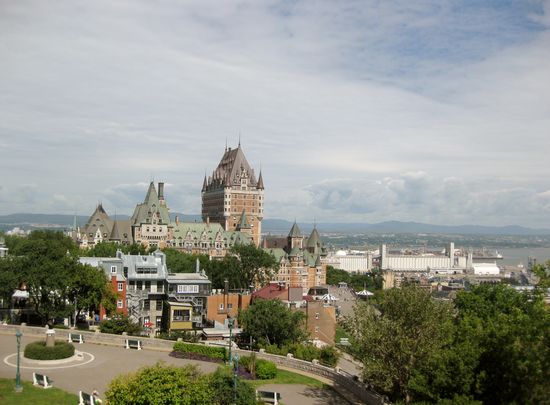 Blick auf Vieux Québec