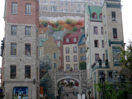 So war es früher in der Unterstadt...