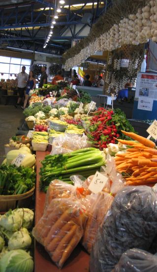 Viele Sorten Gemüse