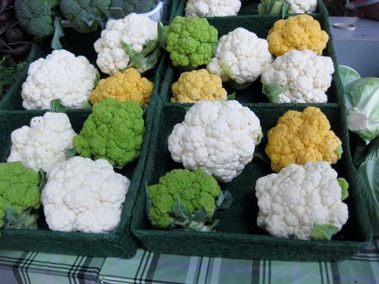 Blumenkohl - nicht nur in weiss...