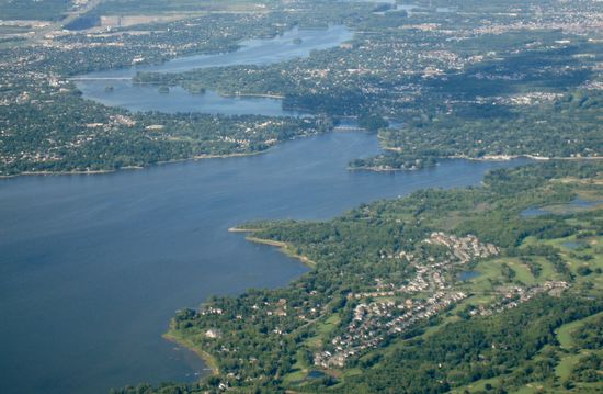 Anflug auf Calgary