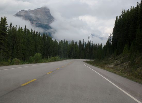 Auf dem Icefield Parkway