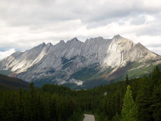 Auf dem Rückweg vom Maligne Lake