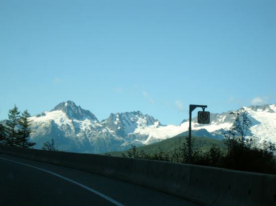 Auf dem "Sea to Sky" Highway
