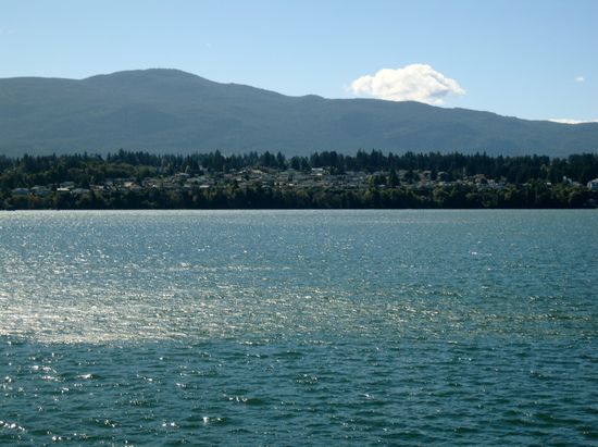Blick auf Nanaimo