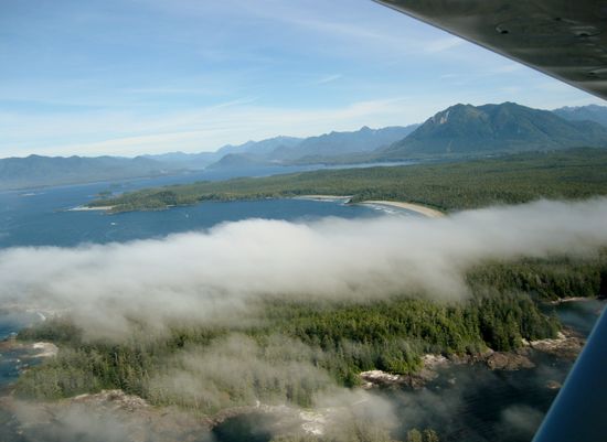 Tiefhängende Wolken