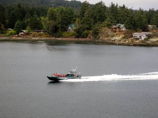 Auf der Fahrt nach Tswawwassen