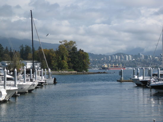 Blick auf North Vancouver