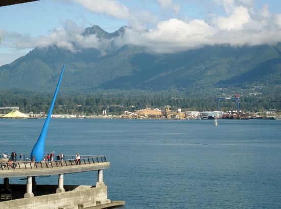 Blick auf North Vancouver