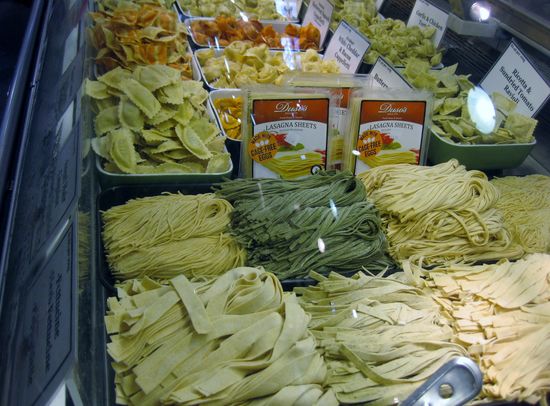 Teigwaren in allen Varianten