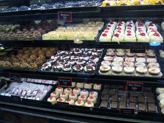 Grosse Auswahl an Kuchen