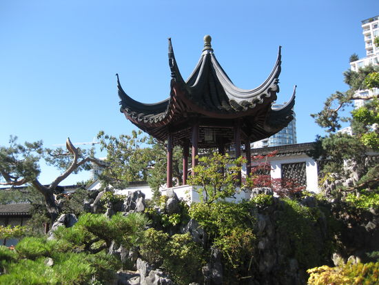 Im chinesischen Garten