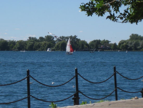 Segeln auf dem Ontario Lake