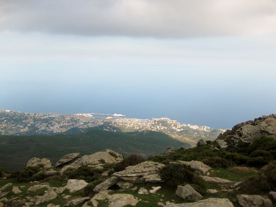 Blick auf Bastia