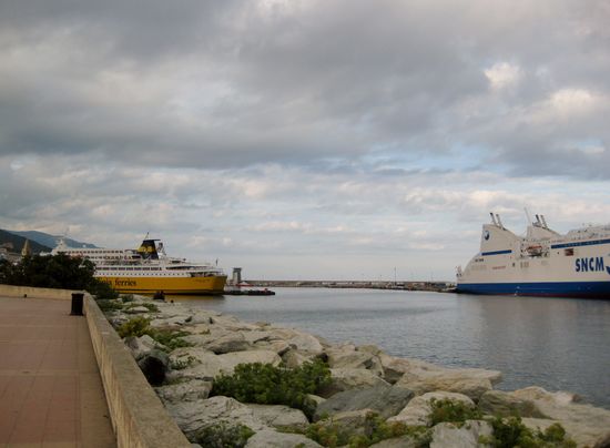 Der Fährhafen