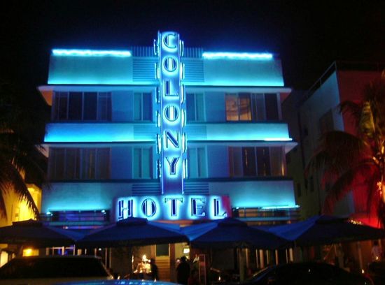 Colony Hotel im Art-deco-Viertel