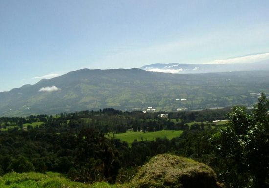 Unterwegs zum Poás Vulkan