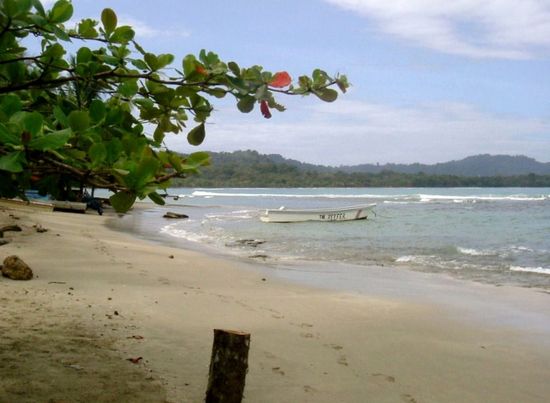 Strand in Puerto Viejo