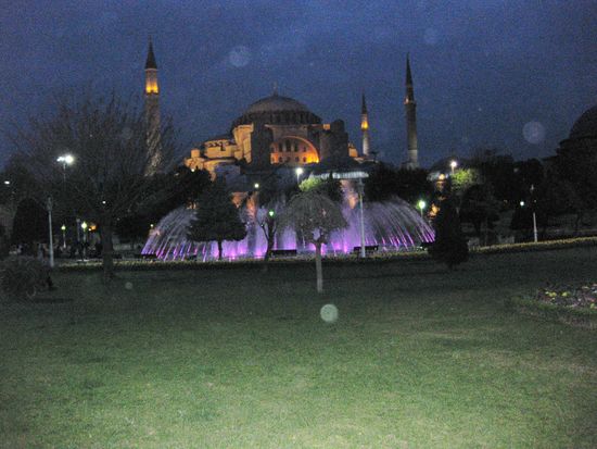 Hagia Sophia abends