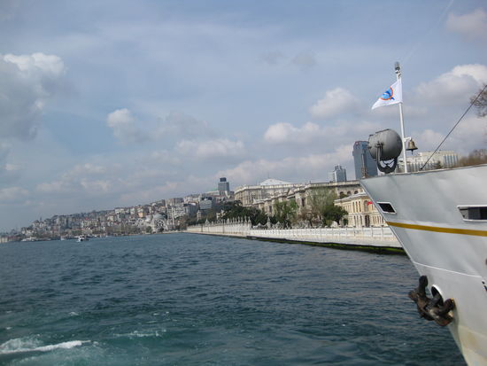 Abfahrt von Istanbul