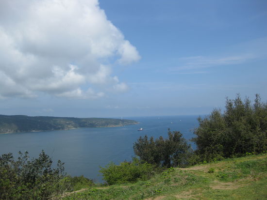 Blick auf den Zugang zum Schwarzen Meer