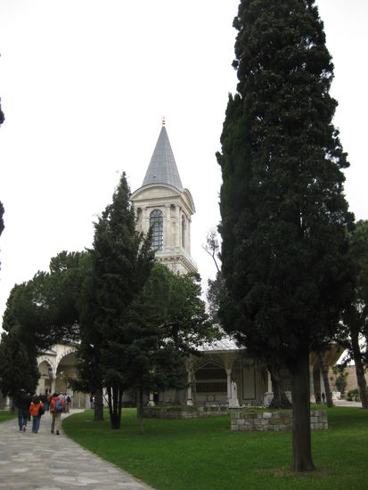 Im Garten beim Topkapi Palast