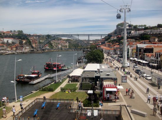 Blick auf Ponte de D. Luis