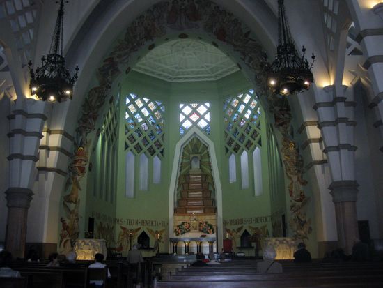 Im Inneren der Kirche