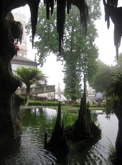 Blick aus der Grotte