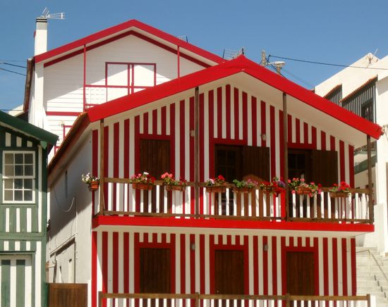Sommerhaus in rot