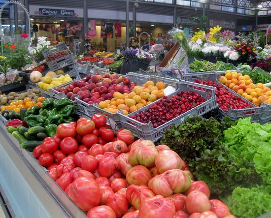 Frisches Obst und Gemüse