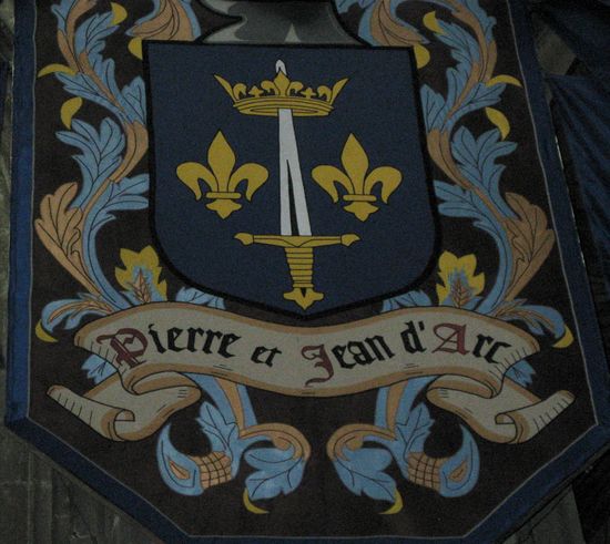 Wappen "Pierre et Jean d'Arc"