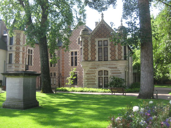 Park beim Hôtel Groslet