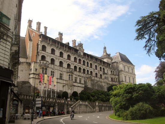 Blick auf das Schloss