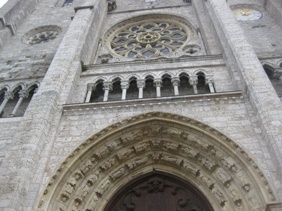 Portal der Nicolas Kirche