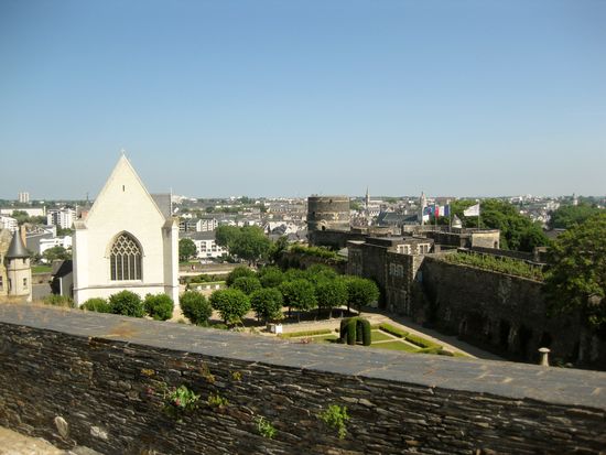 Das Schloss ist eine Festung