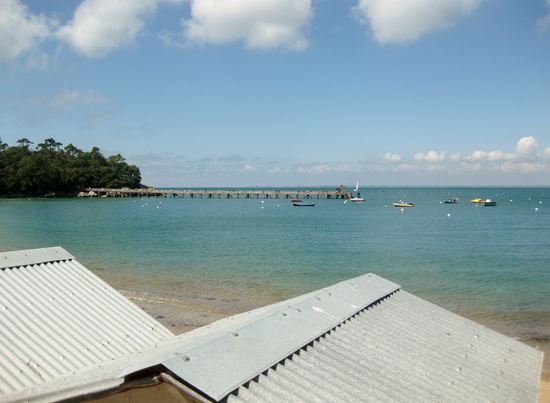 Kabinen am Plage des Dames