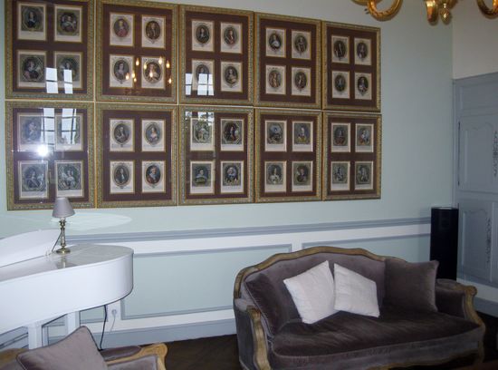 Stilvoller grosser Salon