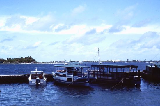 Hafen in Malé