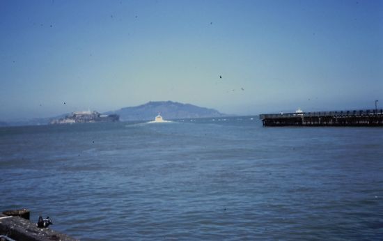 Blick auf Alcatraz