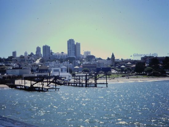 Blick auf die Skyline von San Francisco