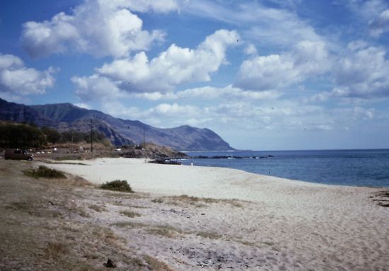 Strand im Westen von Oahu
