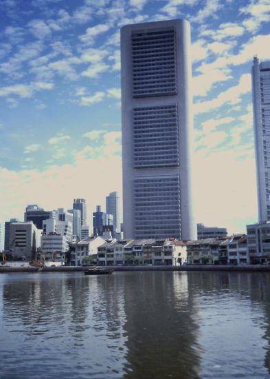 Blick auf die Skyline